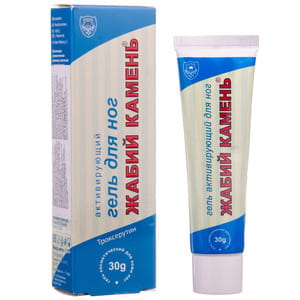 Гель для ніг Жабій камінь з глюкозаміном 30 г