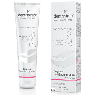 Зубная паста DENTISSIMO (Дентиссимо) Pregnant Lady & Young Mum для беременных женщин и молодых матерей 75 мл