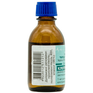 Клотримазол р-р д/наруж. прим. 1% фл. 25мл