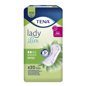 Прокладки урологические TENA (Тена) Lady Slim Mini (Леди Мини) тонкие для женщин 20 шт