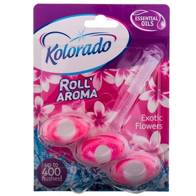 Брусок туалетный KOLORADO (Колорадо) Roll Aroma (Рол арома) Exotic Flowers 51 г