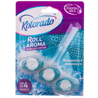 Брусок туалетный KOLORADO (Колорадо) Roll Aroma (Рол арома) Turquoise Morocco 51 г