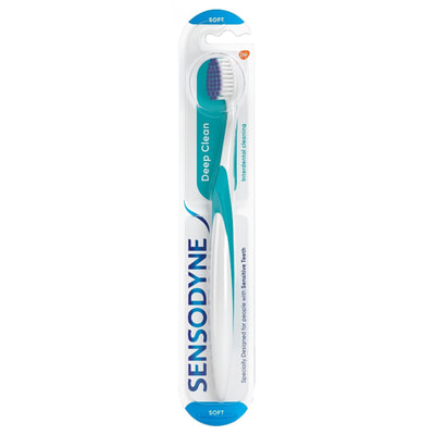 Зубная щетка SENSODYNE (Сенсодин) Deep Clean Soft глубокое очищение мягкая 1 шт