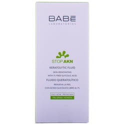 Флюид для лица BABE LABORATORIOS (Бабе Лабораториос) Stop Akn (Стоп Акн) для проблемной кожи кератолитический с гликолевой кислотой 30 мл