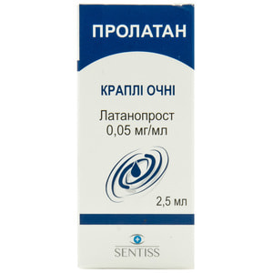 Пролатан крап. очні 0,005% фл. 2,5мл