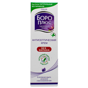 Крем антисептичний Боро Плюс Здорова шкіра бузковий без запаху 25 мл