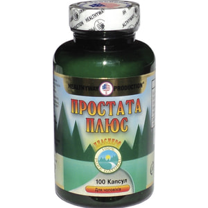 Простата Плюс капсули для підтримки роботи предміхурової залози флакон 100 шт