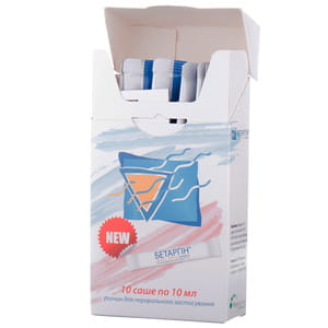 Бетаргін розчин для поліпшення роботи печінки і жовчного міхура в саше по 10 мл 10 шт