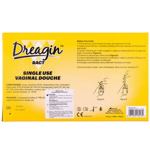 Дреагин Бакт вагинальный антисептический душ для одноразового применения в бутылках по 140 мл 5 шт