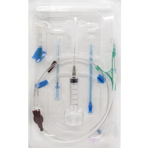 Набор для катетеризации центральных вен трехходовой катетер 8,5 Fr x 200 мм эконом 2 1 шт Vogt Medical