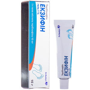 Экзифин гель 1% туба 15г