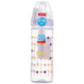 Бутылочка для кормления NUK (Нук) First Choice New Classic Первый выбор пластиковая 250 мл с силиконовой соской р 2 (с 6 до 18 месяцев) для молока