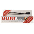 Зубная паста LACALUT (Лакалут) Вайт 75 мл и зубная щетка Black-Edition