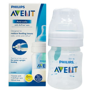 Пляшечка для годування AVENT (Авент) SCF 810/14 Anti-Colic з клапаном AirFree 125 мл 1 шт