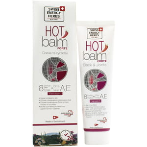 Бальзам для тела Swiss Energy (Свис Энерджи) Hot Balm Forte согревающий с капсаицином 75 мл