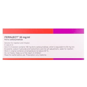 Феринжект р-р д/ин./инф. 50мг/мл фл. 2мл №5