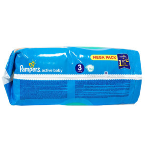 Підгузки для дітей PAMPERS Active Baby (Памперс Актив Бебі) 3 від 6 до 10 кг 124 шт