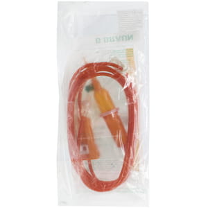 Система инфузионная Инфузомат Спейс с УФ-защитой (оранжевая) 250/145см 1 шт