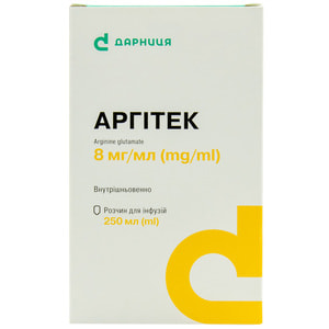 Аргитек р-р д/инф. 8мг/мл фл. 250мл