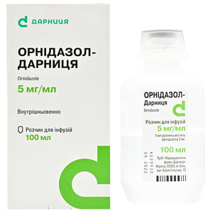 Орнидазол-Дарница р-р д/инф. 5мг/мл фл. 100мл