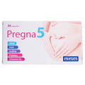 Прегна-5 капсулы диетическая добавка во время подготовки к беременности, беременности и кормления грудью с витамином С, Д3, цинком 2 блистера по 15 шт