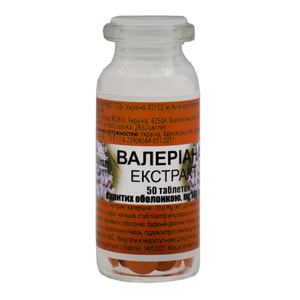 Валериана табл. п/о №50 Solution Pharm