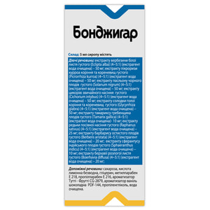 Бонджигар сироп фл. 120мл