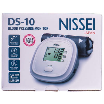 Измеритель (тонометр) артериального давления NISSEI (Ниссей) модель DS-10 автоматический