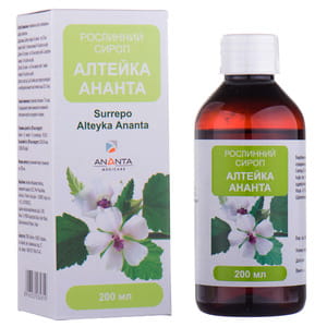 Сироп Алтейка Ананта флакон 200 мл