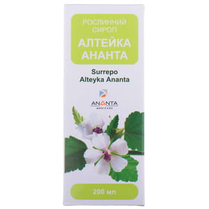 Сироп Алтейка Ананта флакон 200 мл