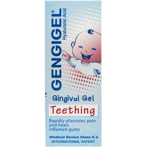 Гель для десен Генгигель Тизинг при прорезывании зубов обезболивающий туба 20 мл