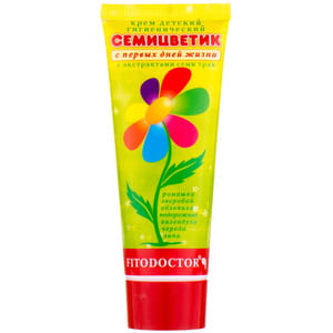 Крем дитячий Фітодоктор Семицветик з перших днів 75 г