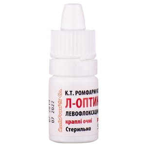 Л-Оптик Ромфарм кап. глазные р-р 5мг/мл фл. 5мл