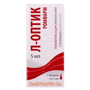 Л-Оптик Ромфарм кап. глазные р-р 5мг/мл фл. 5мл
