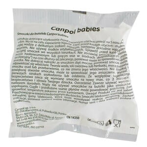 Соска силіконова CANPOL (Канпол) артикул 18/315 кругла повільний потік для дітей з 3-х місяців 1 шт