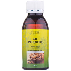 Масло миндальное натуральное косметическое флакон 100 мл ГФК