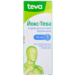 Йокс-Тева спрей д/ротов. полос. фл. 30мл