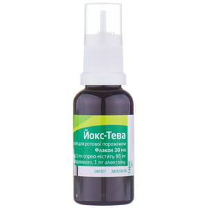 Йокс-Тева спрей д/ротов. полос. фл. 30мл