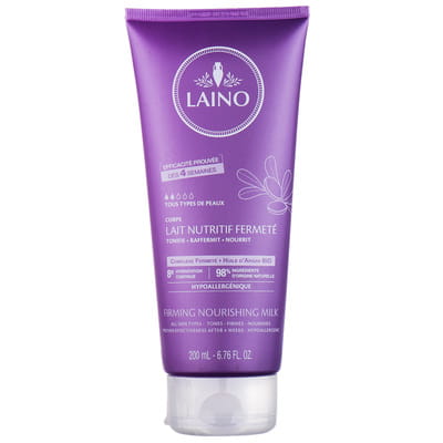 Молочко для тіла LAINO (Лено) живильне Пружність з олією органічного аргану 200 мл