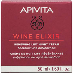 Крем-ліфтинг для обличчя APIVITA (Апивита) WINE ELIXIR нічний відновлювальний 50 мл
