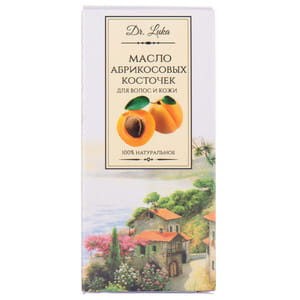 Масло DR.LUKA (Др.Лука) абрикосовых косточек натуральное 100 мл