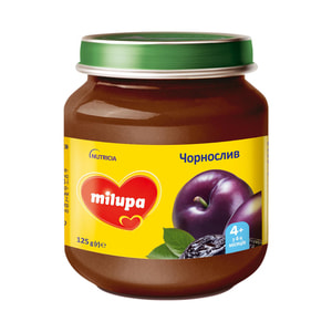 Пюре фруктовое детское Нутриция Milupa (Милупа) Чернослив с 4-х месяцев 125 г