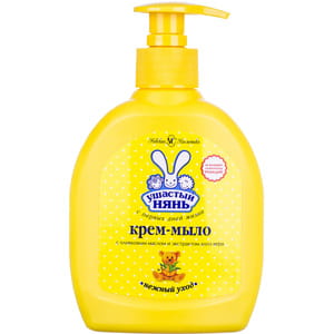 Крем-мыло жидкое детское Ушастый нянь с алоэ 300 мл
