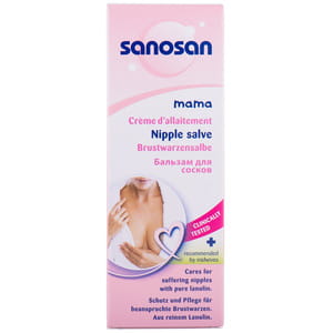 Крем для сосков SANOSAN Mama (Саносан мама) ланолиновый 50 мл