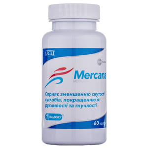 Меркана капсулы для нормализации функционального состояния суставов флакон 60 шт