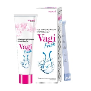 Гель вагінальний VAGI FRESH (Ваги Фреш) косметичний з наночастинками срібла 40 г