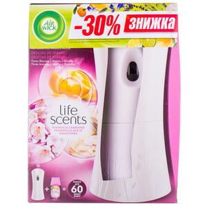 Освежитель воздуха AIR WICK (Эрвик) Freshmatic (Фрешматик) Life Scents автоматический стартовый набор 3D Королевский десерт