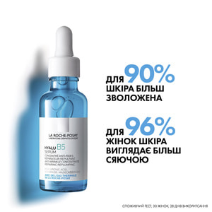 Сыворотка для лица La Roche-Posay (Ля Рош-Позе) Гиалу Б5 для коррекции морщин и восстановления упругости чувствительной кожи 30 мл