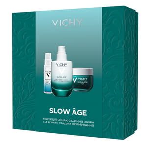 Промо-набор VICHY (Виши) Слоу Эйдж 8 марта 2019 коррекция признаков старения кожи на разных стадиях формирования