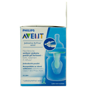Клапан AVENT (Авент) артикул SCF819/01 AirFree для пляшечок Anti-colic и Classic+ 1 шт